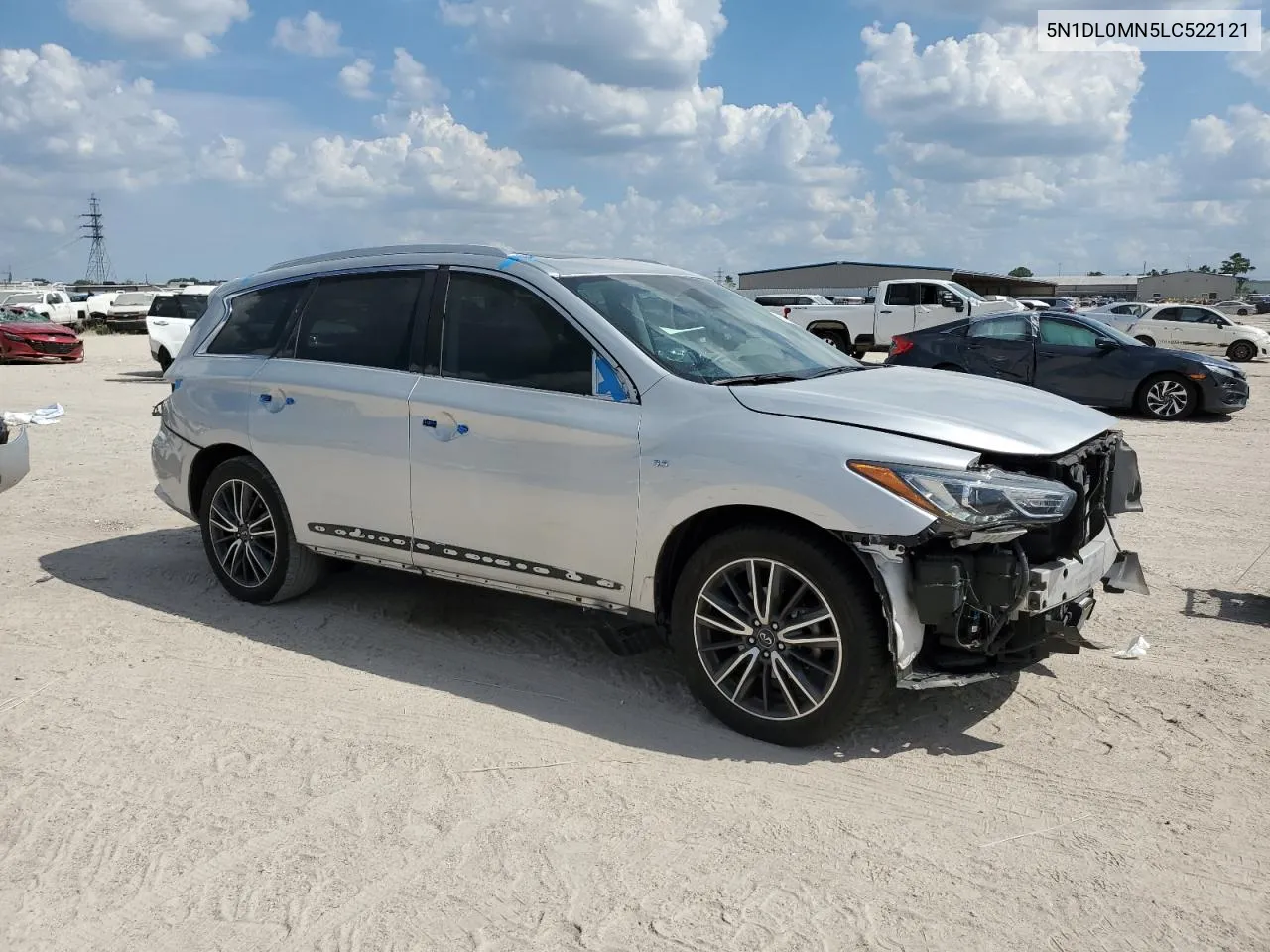 2020 Infiniti Qx60 Luxe VIN: 5N1DL0MN5LC522121 Lot: 67602454