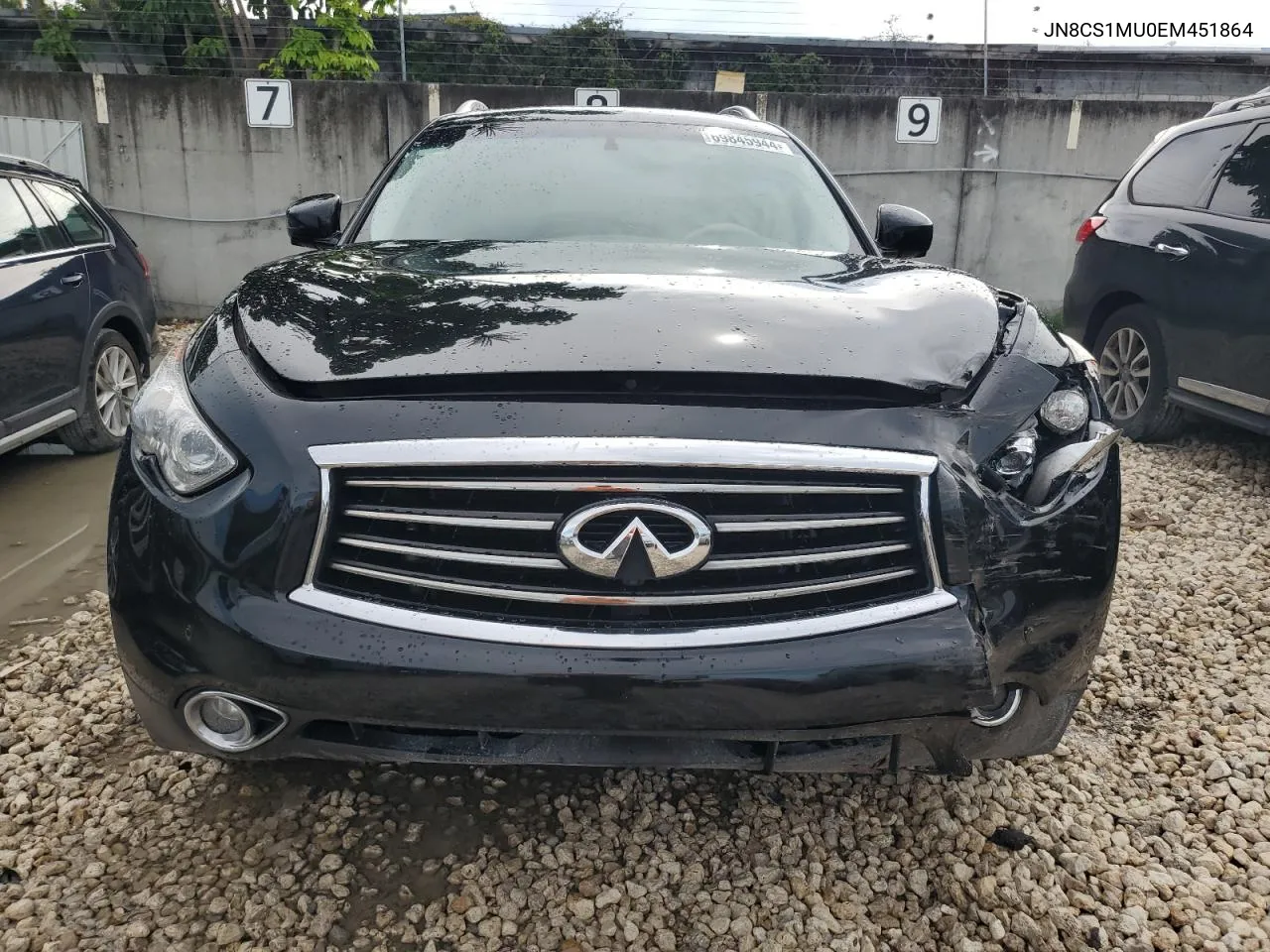 JN8CS1MU0EM451864 2014 Infiniti Qx70