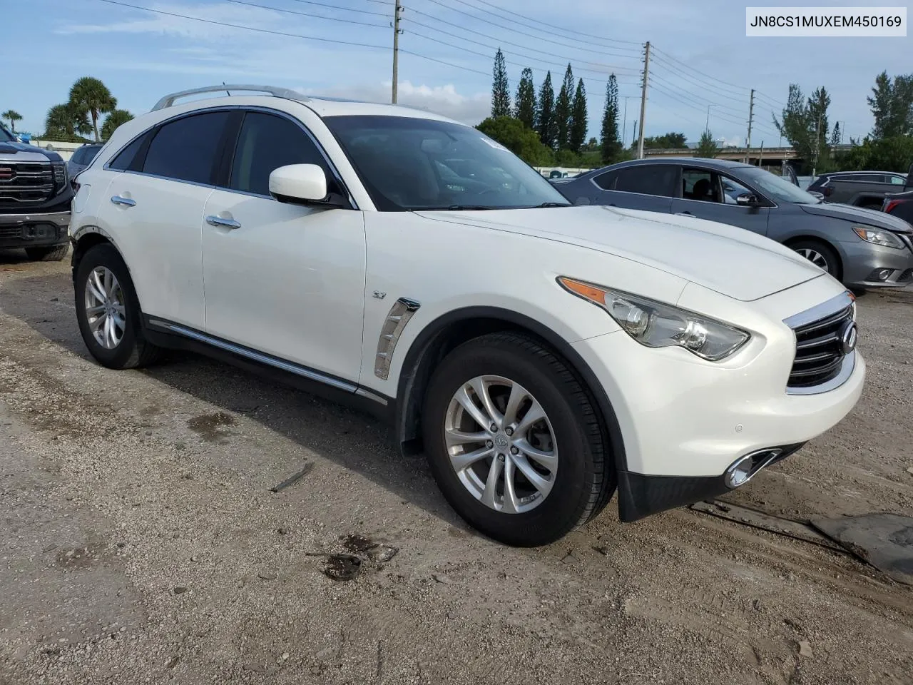 2014 Infiniti Qx70 VIN: JN8CS1MUXEM450169 Lot: 70262244