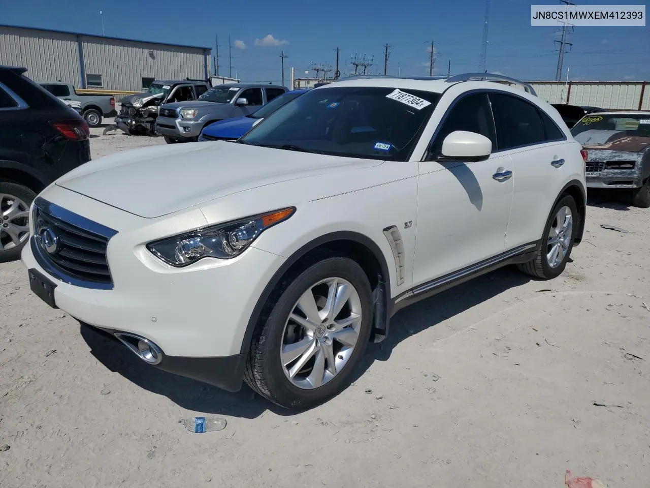 JN8CS1MWXEM412393 2014 Infiniti Qx70