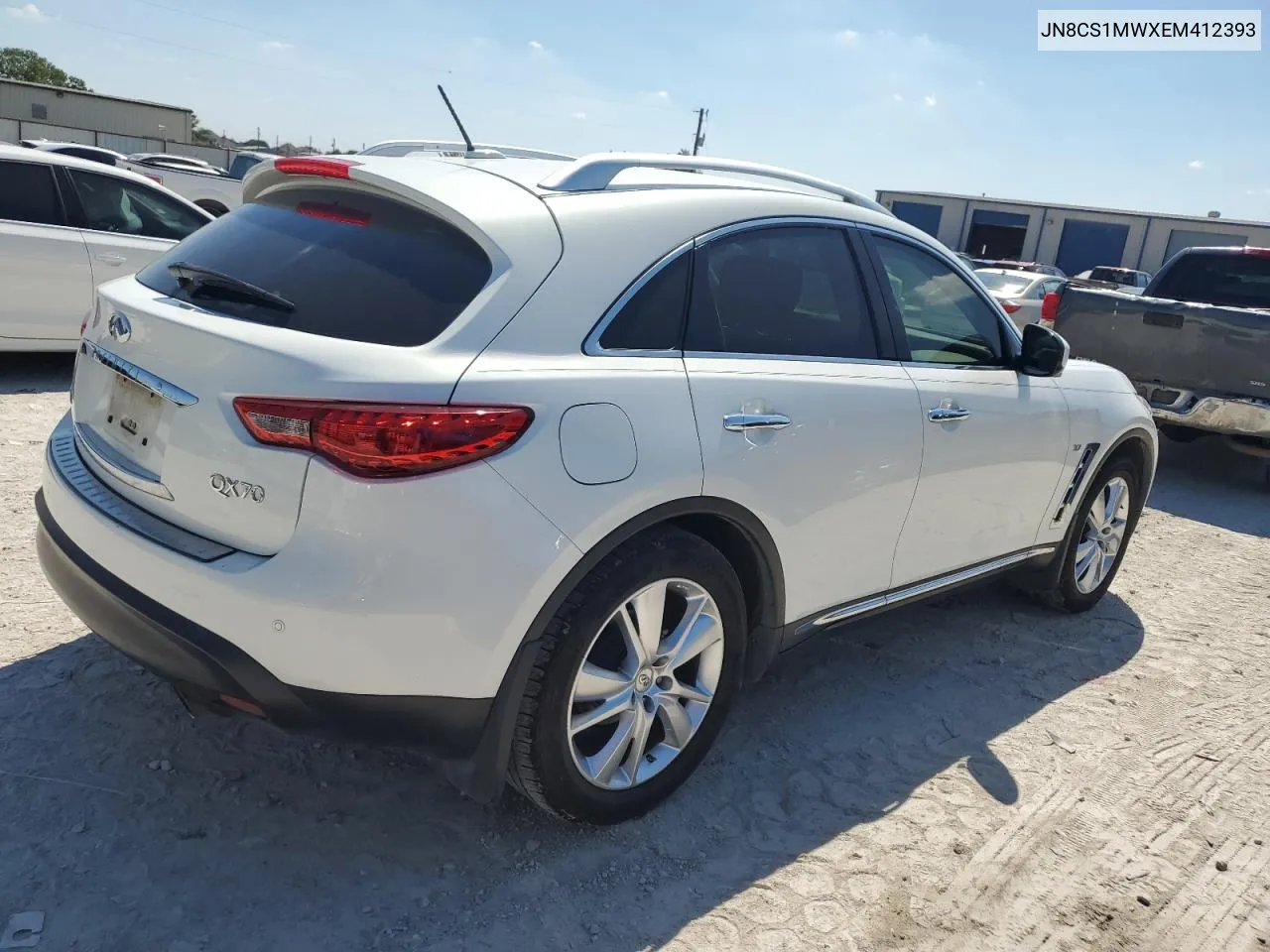 JN8CS1MWXEM412393 2014 Infiniti Qx70