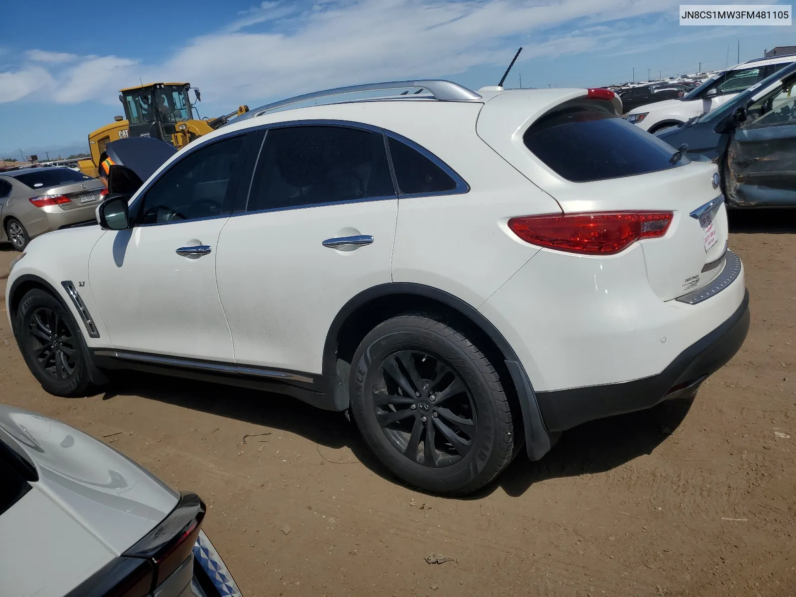 JN8CS1MW3FM481105 2015 Infiniti Qx70