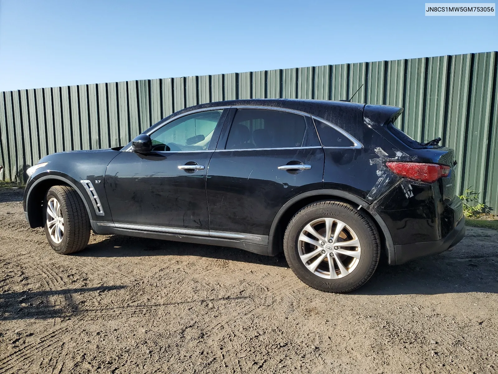 2016 Infiniti Qx70 VIN: JN8CS1MW5GM753056 Lot: 67653174