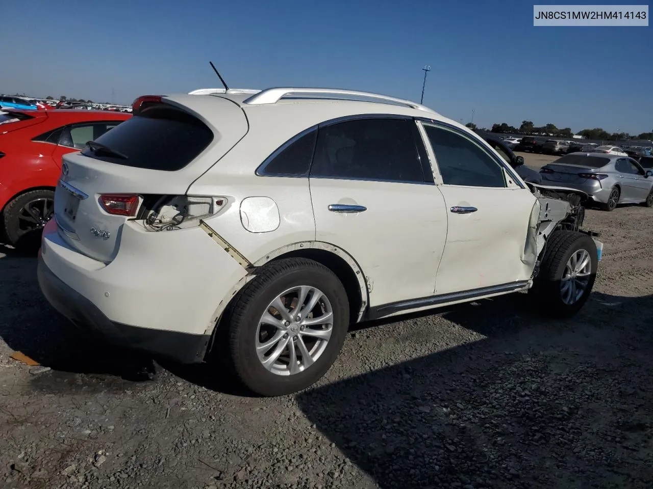 JN8CS1MW2HM414143 2017 Infiniti Qx70