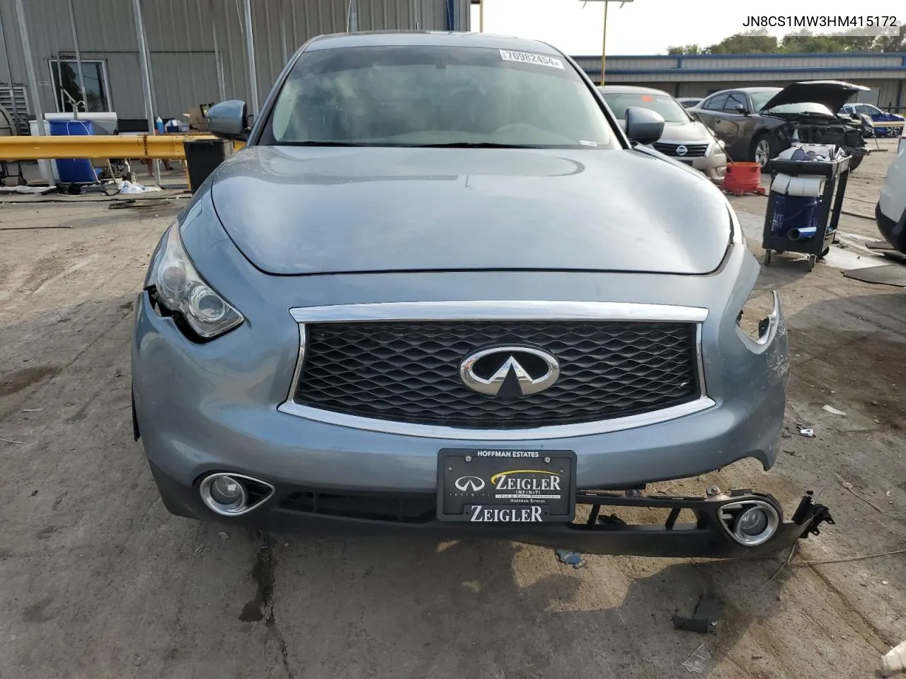 JN8CS1MW3HM415172 2017 Infiniti Qx70