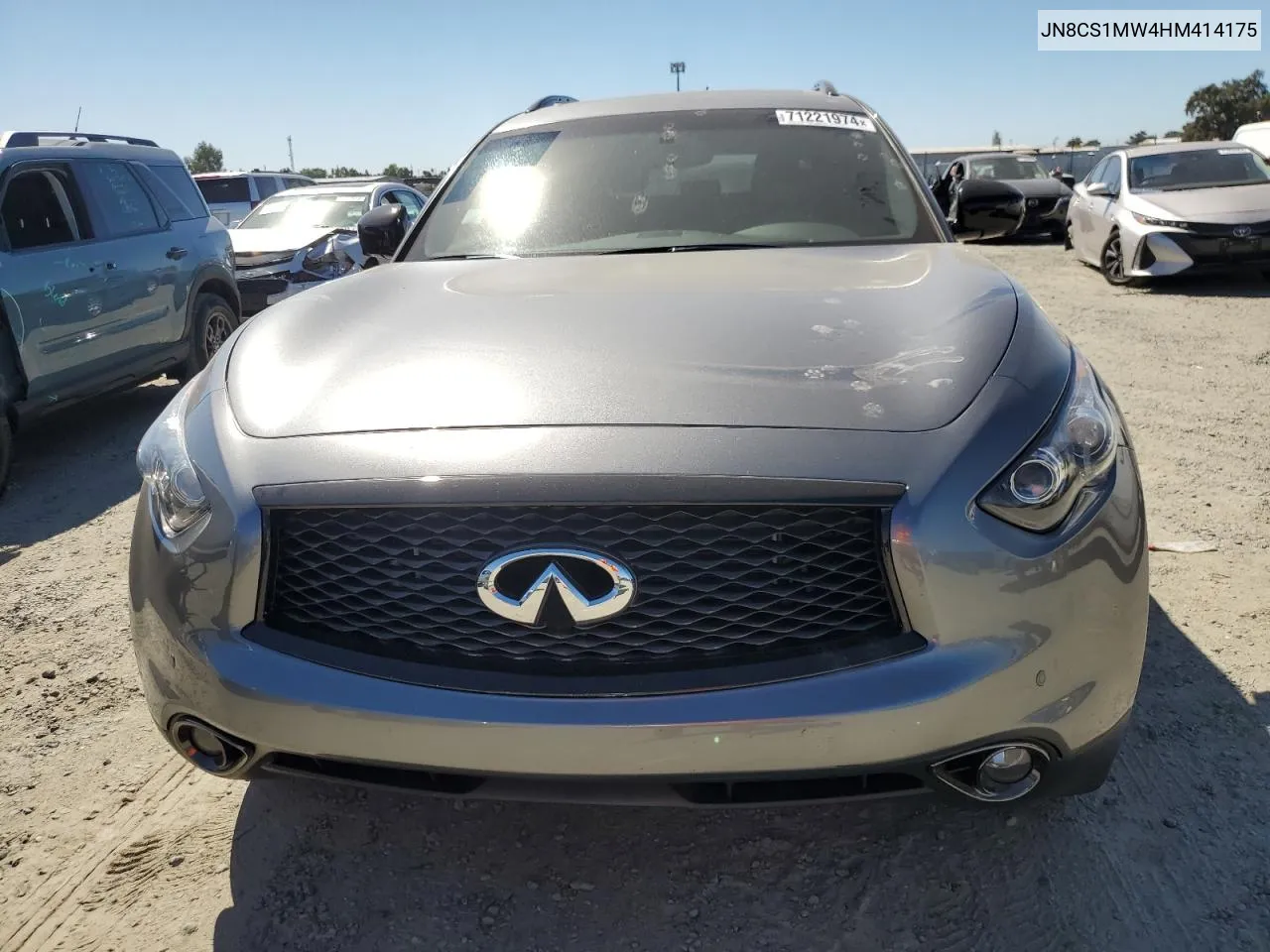 2017 Infiniti Qx70 VIN: JN8CS1MW4HM414175 Lot: 71221974