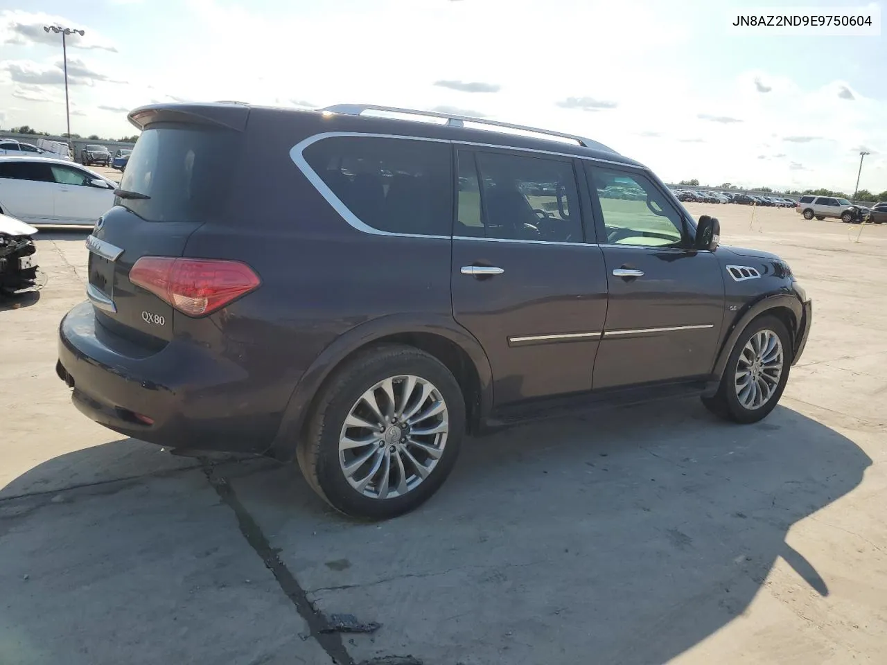 2014 Infiniti Qx80 VIN: JN8AZ2ND9E9750604 Lot: 57026004