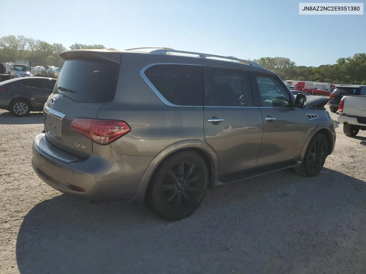 2014 Infiniti Qx80 VIN: JN8AZ2NC2E9351380 Lot: 69655184