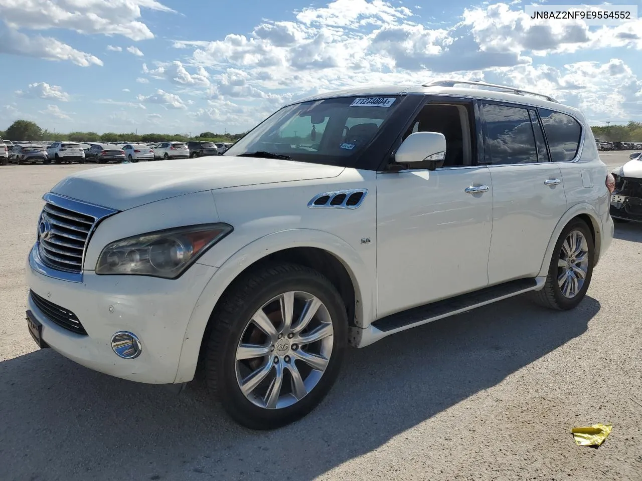 2014 Infiniti Qx80 VIN: JN8AZ2NF9E9554552 Lot: 71274804