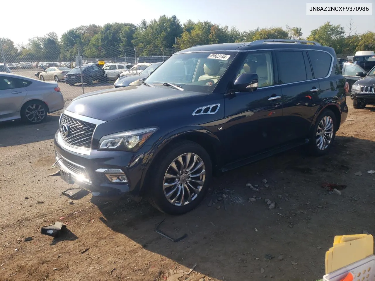 JN8AZ2NCXF9370986 2015 Infiniti Qx80