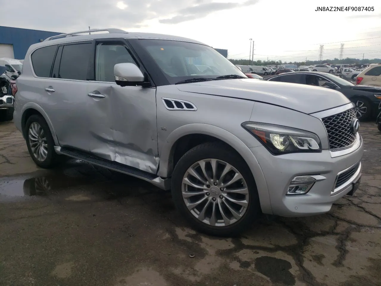 JN8AZ2NE4F9087405 2015 Infiniti Qx80