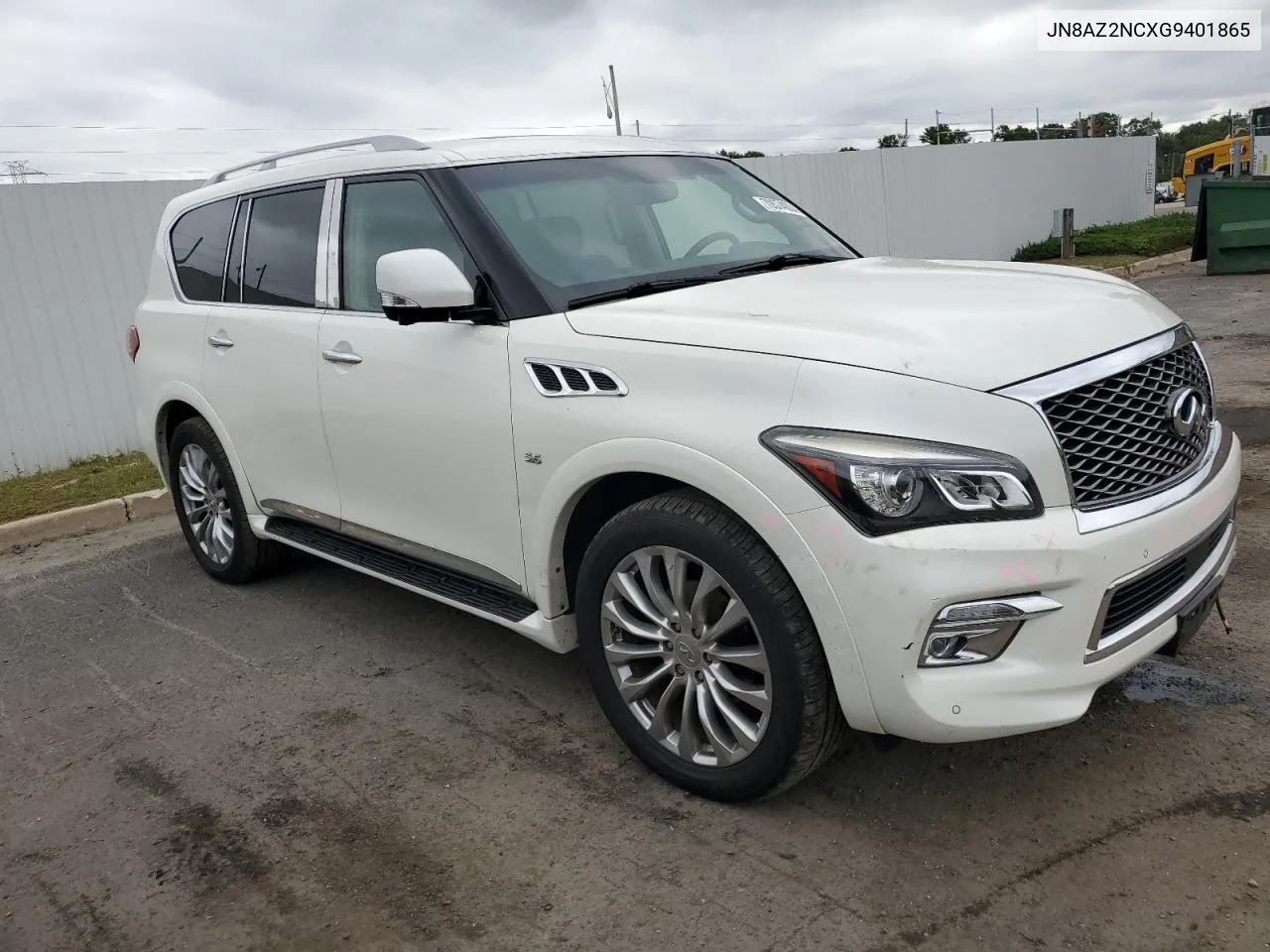 2016 Infiniti Qx80 VIN: JN8AZ2NCXG9401865 Lot: 70574004