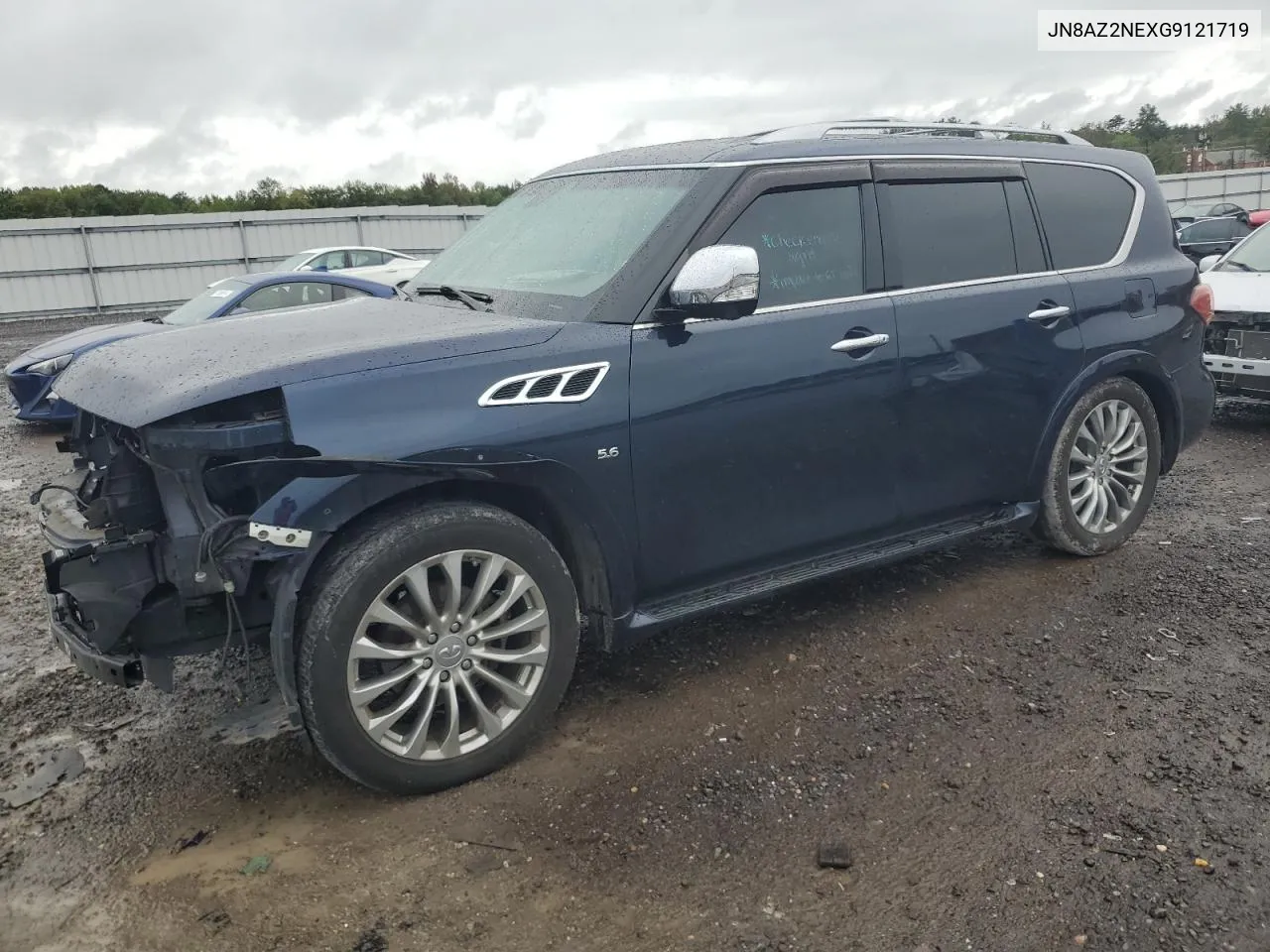 2016 Infiniti Qx80 VIN: JN8AZ2NEXG9121719 Lot: 71393984