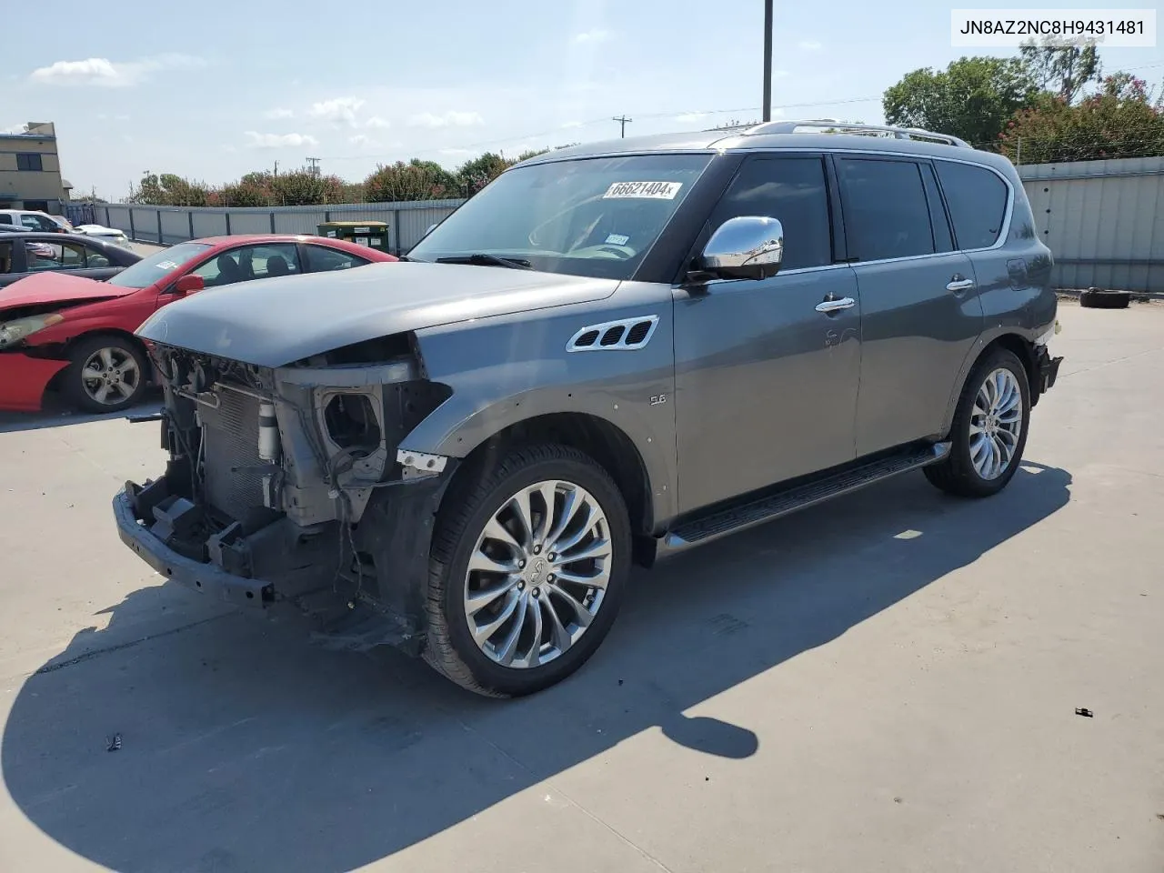 JN8AZ2NC8H9431481 2017 Infiniti Qx80 Base