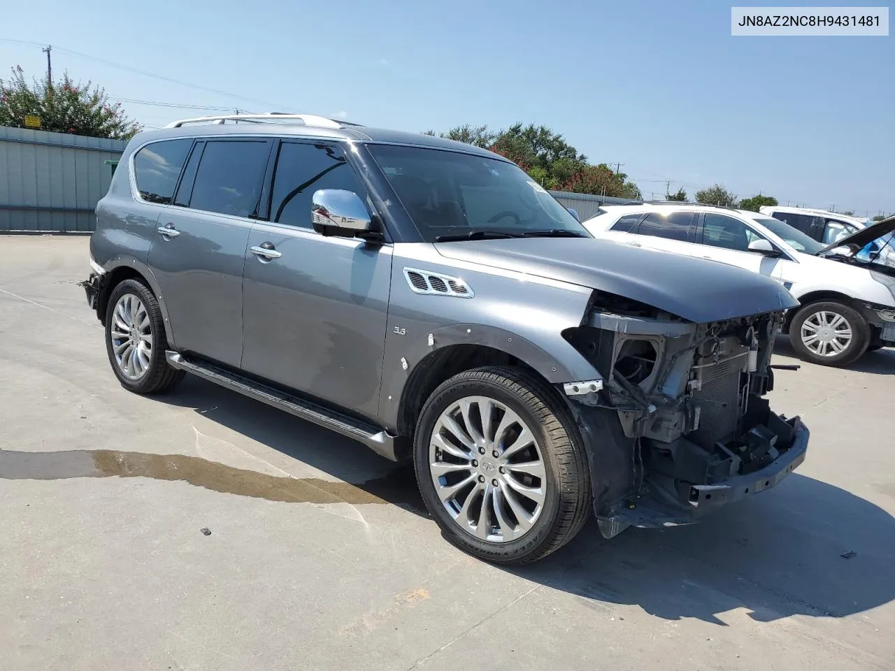 JN8AZ2NC8H9431481 2017 Infiniti Qx80 Base