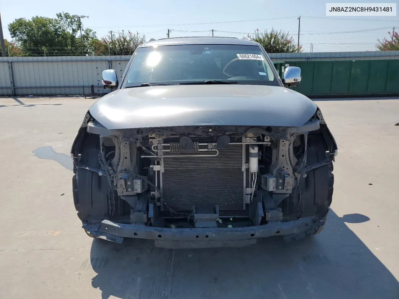 JN8AZ2NC8H9431481 2017 Infiniti Qx80 Base