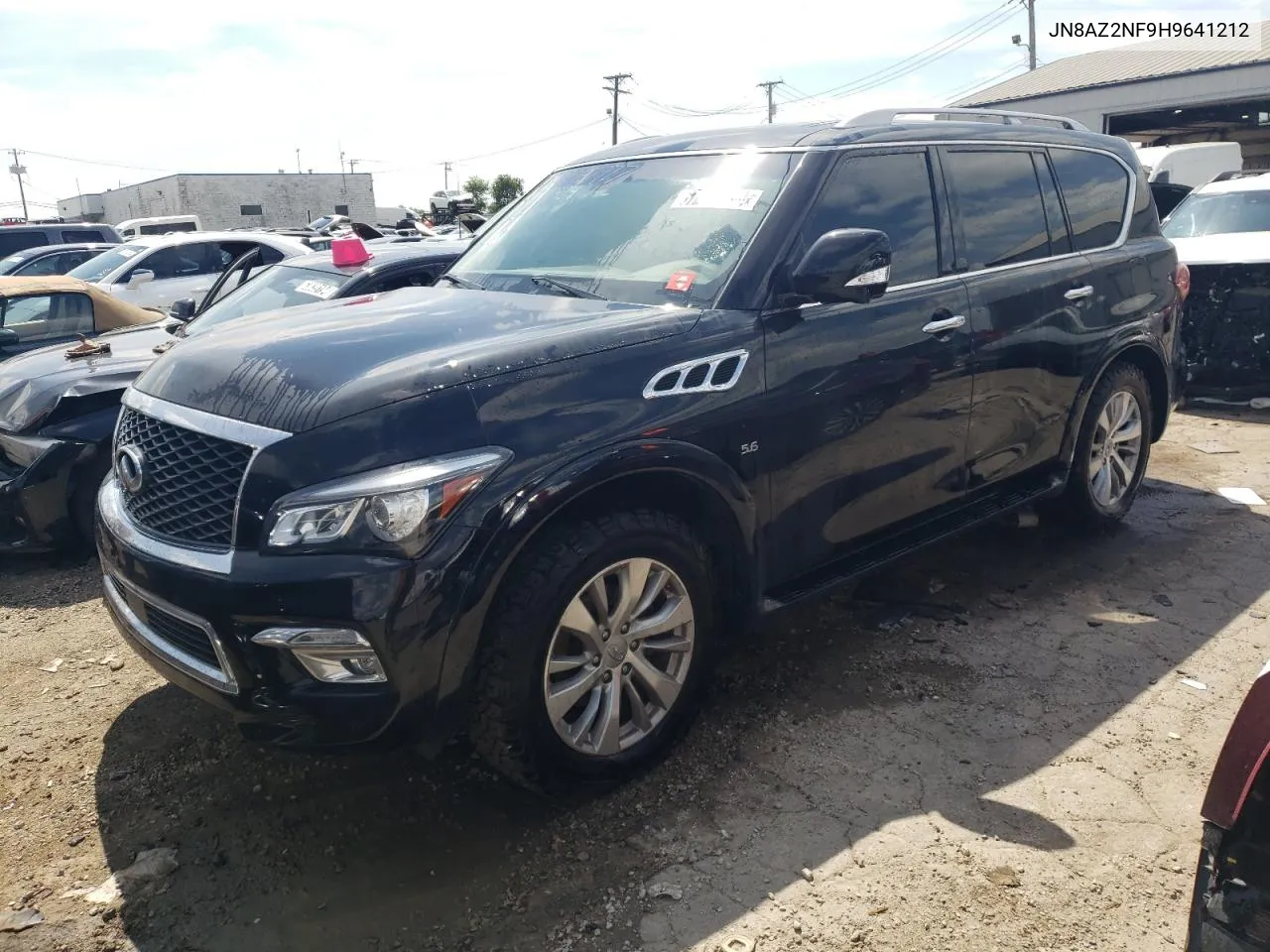 2017 Infiniti Qx80 Base VIN: JN8AZ2NF9H9641212 Lot: 67479454