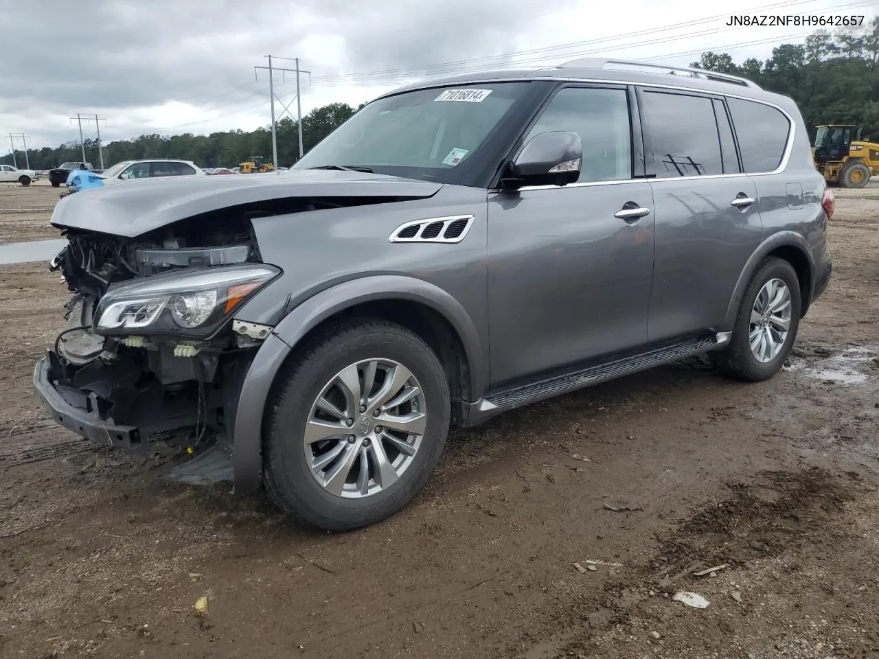 2017 Infiniti Qx80 Base VIN: JN8AZ2NF8H9642657 Lot: 71016814