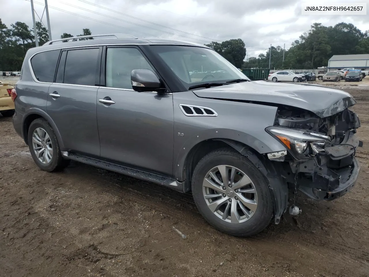 JN8AZ2NF8H9642657 2017 Infiniti Qx80 Base