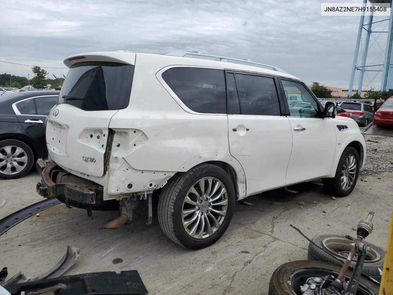 JN8AZ2NE7H9155408 2017 Infiniti Qx80 Base