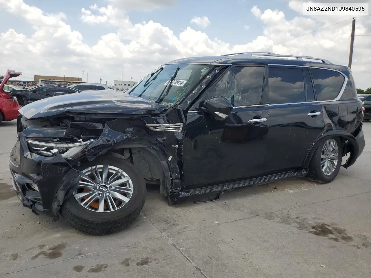 JN8AZ2ND1J9840596 2018 Infiniti Qx80 Base