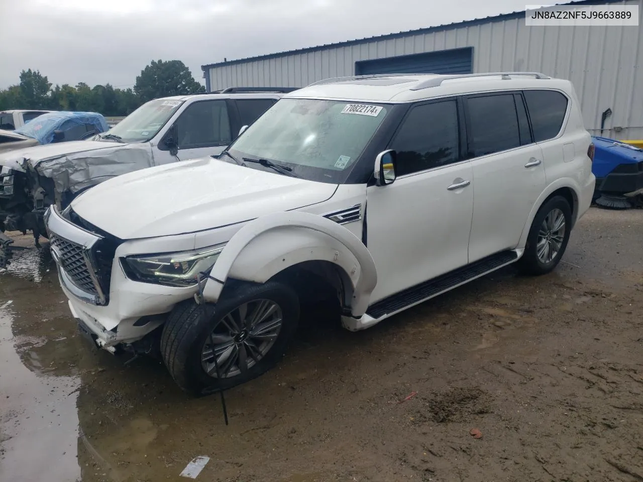 JN8AZ2NF5J9663889 2018 Infiniti Qx80 Base