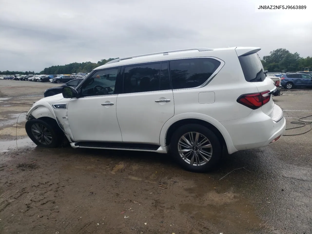 2018 Infiniti Qx80 Base VIN: JN8AZ2NF5J9663889 Lot: 70822174