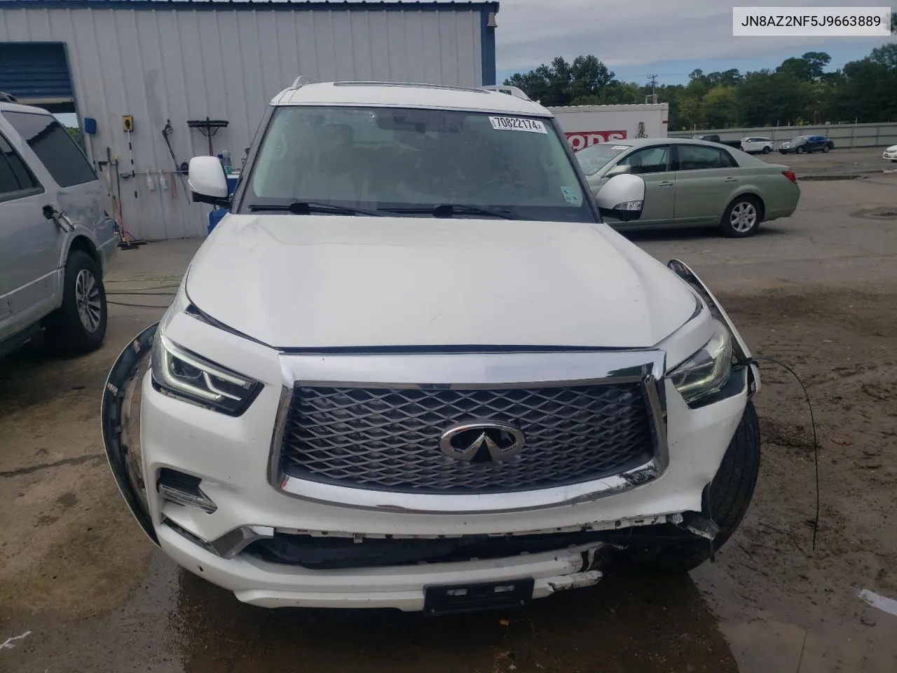 2018 Infiniti Qx80 Base VIN: JN8AZ2NF5J9663889 Lot: 70822174