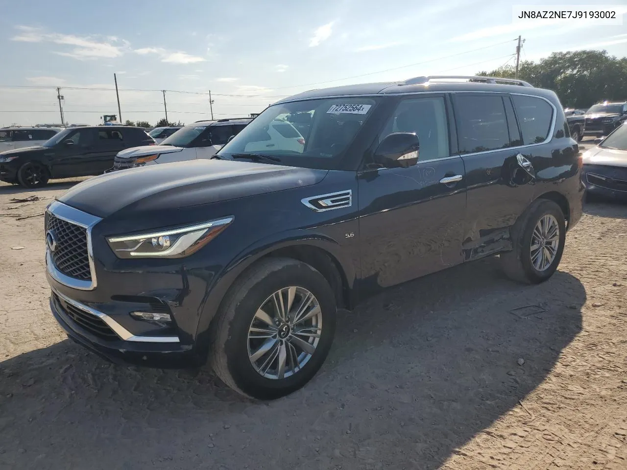 JN8AZ2NE7J9193002 2018 Infiniti Qx80 Base