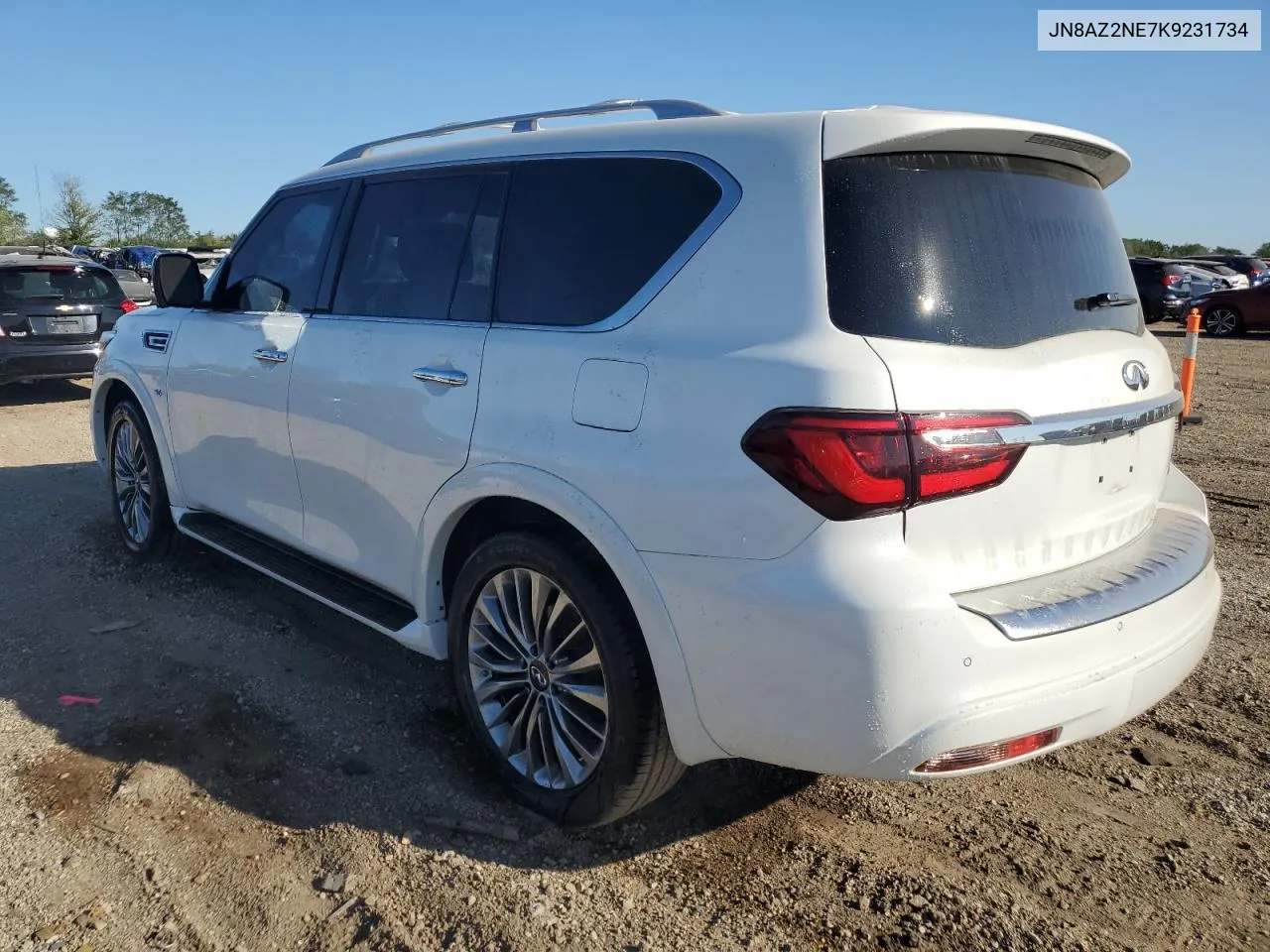 2019 Infiniti Qx80 Luxe VIN: JN8AZ2NE7K9231734 Lot: 69708214