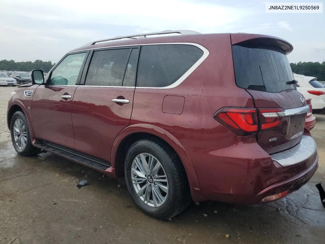 JN8AZ2NE1L9250569 2020 Infiniti Qx80 Luxe