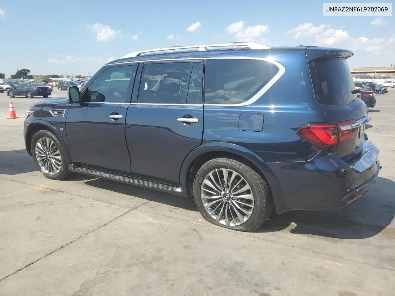 2020 Infiniti Qx80 Luxe VIN: JN8AZ2NF6L9702069 Lot: 69133654