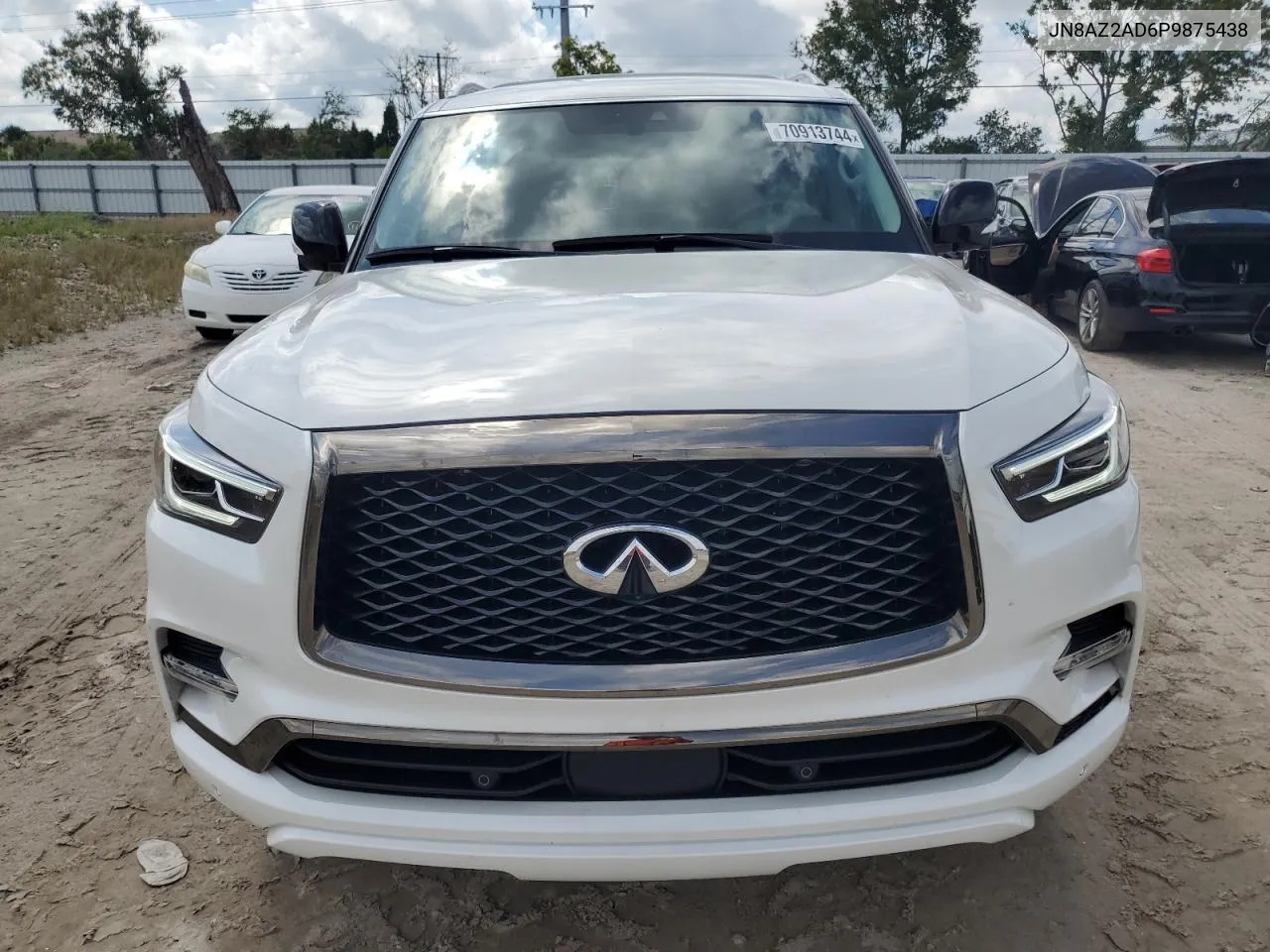 2023 Infiniti Qx80 Luxe VIN: JN8AZ2AD6P9875438 Lot: 70913744