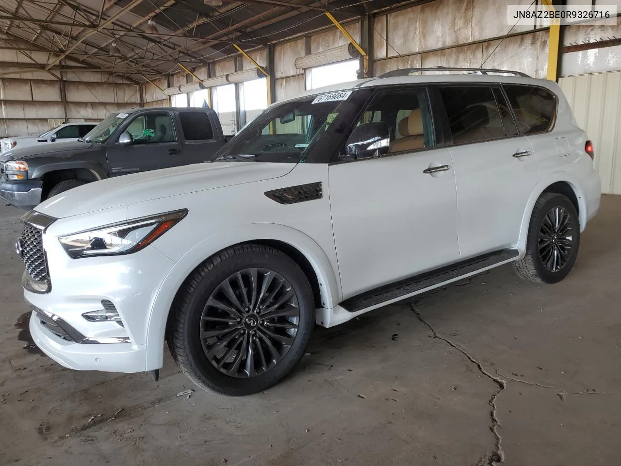 2024 Infiniti Qx80 Sensory VIN: JN8AZ2BE0R9326716 Lot: 67169084