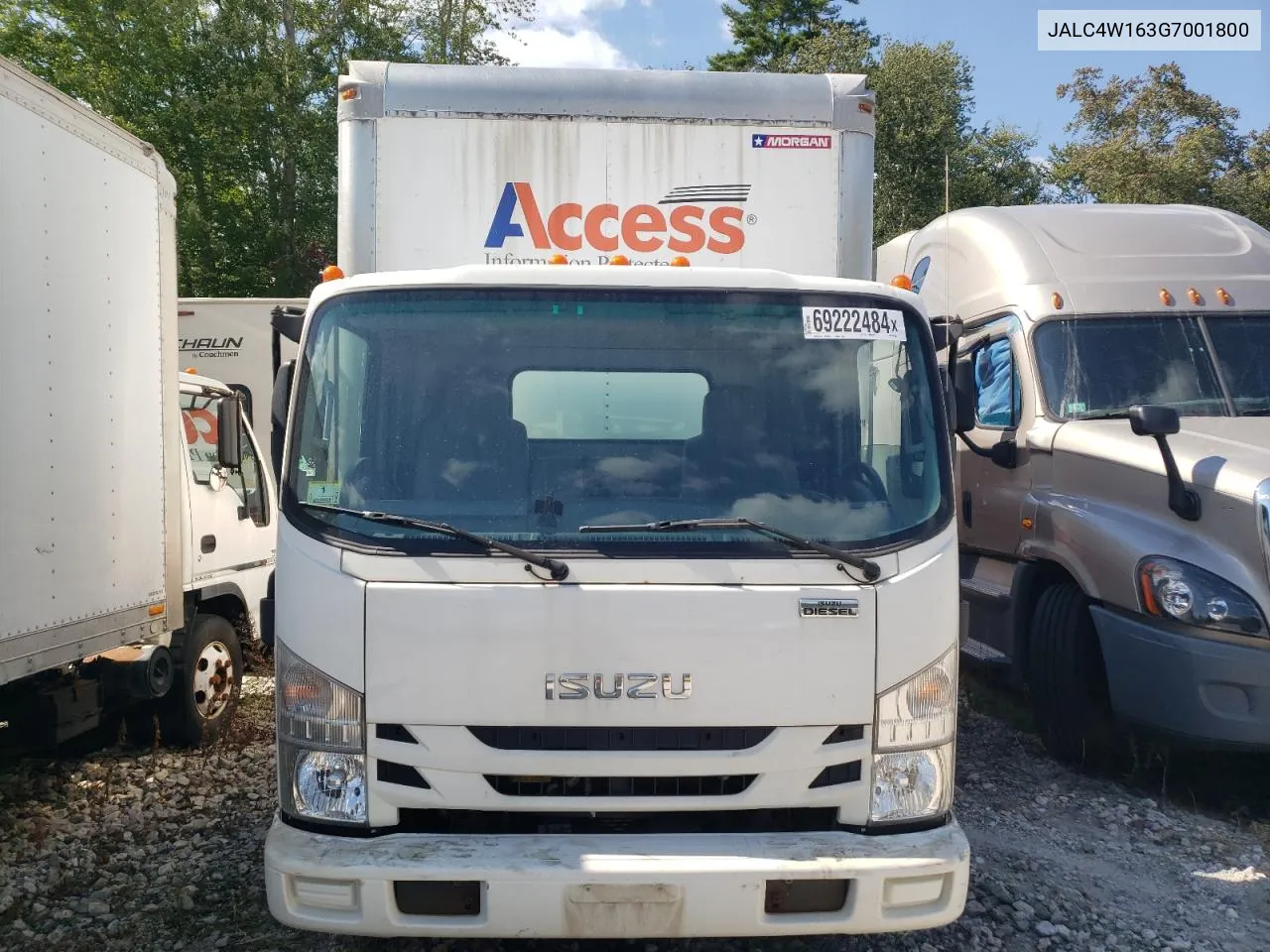 2016 Isuzu Npr Hd VIN: JALC4W163G7001800 Lot: 69222484