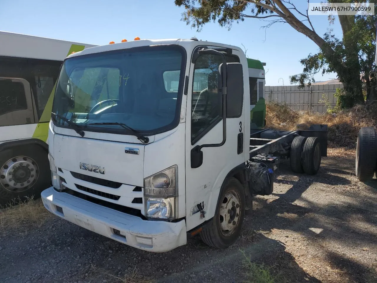 JALE5W167H7900599 2017 Isuzu Nqr