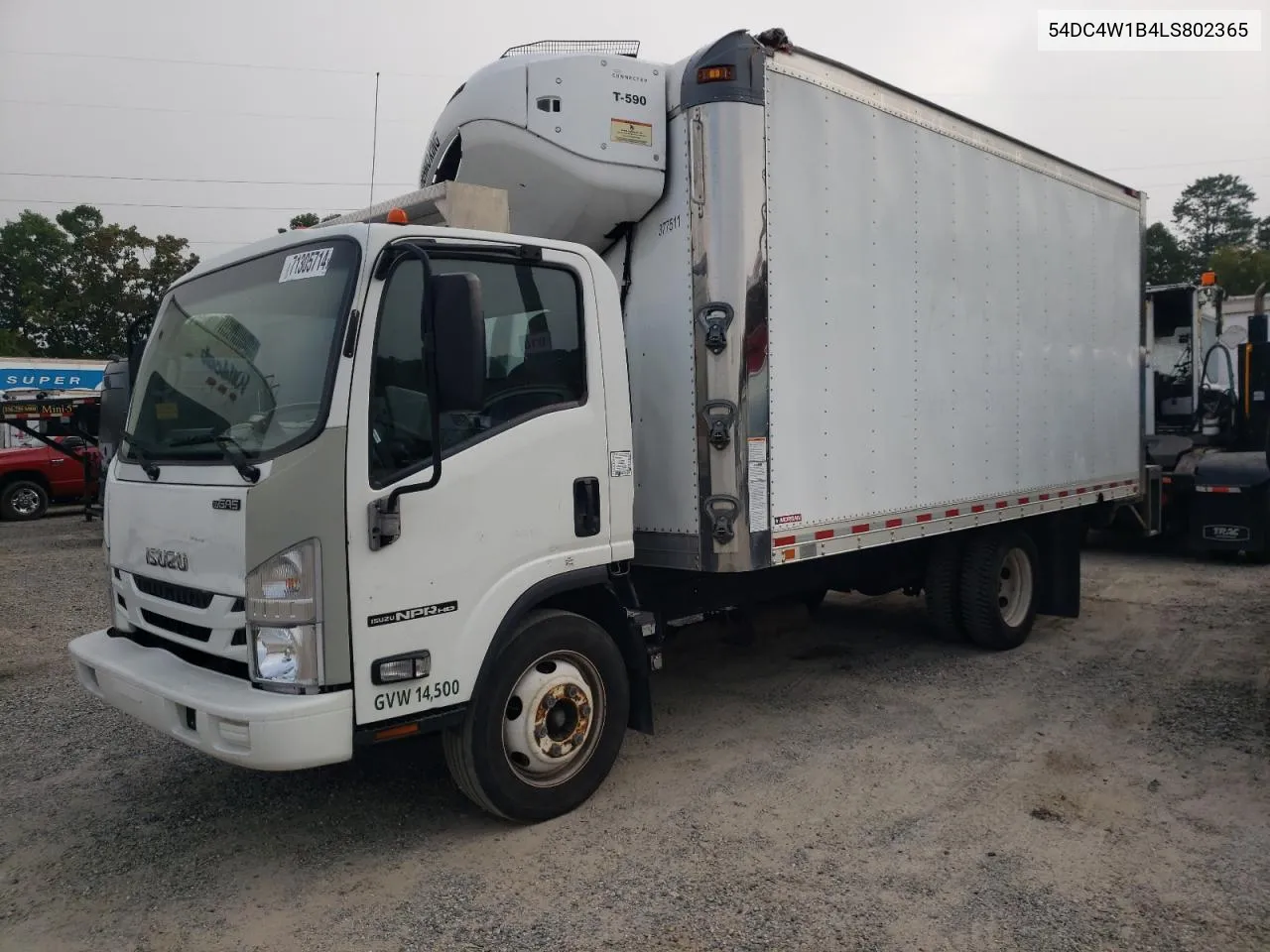 2020 Isuzu Npr Hd VIN: 54DC4W1B4LS802365 Lot: 71305714