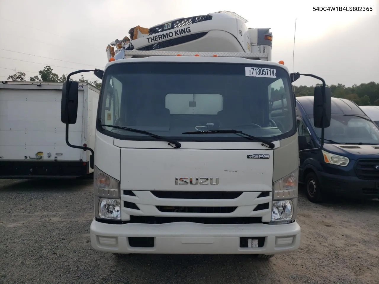 2020 Isuzu Npr Hd VIN: 54DC4W1B4LS802365 Lot: 71305714