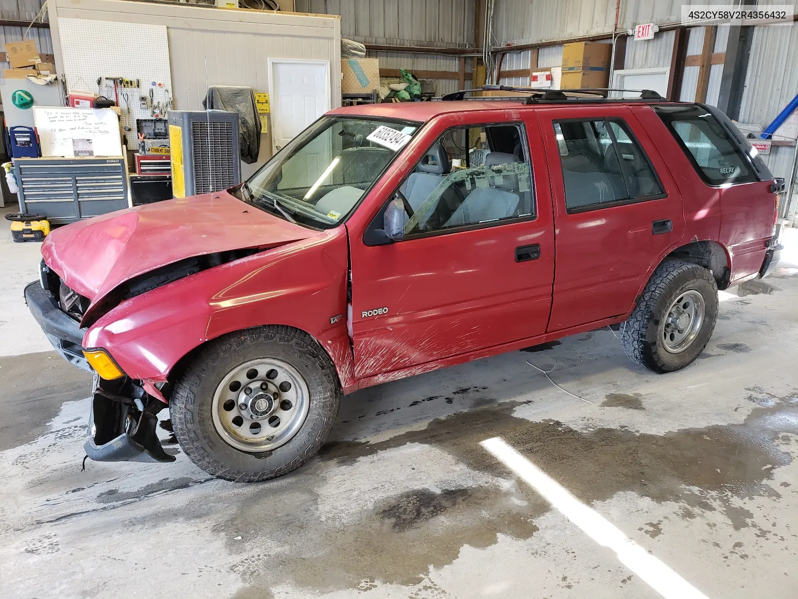 1994 Isuzu Rodeo S VIN: 4S2CY58V2R4356432 Lot: 60352494