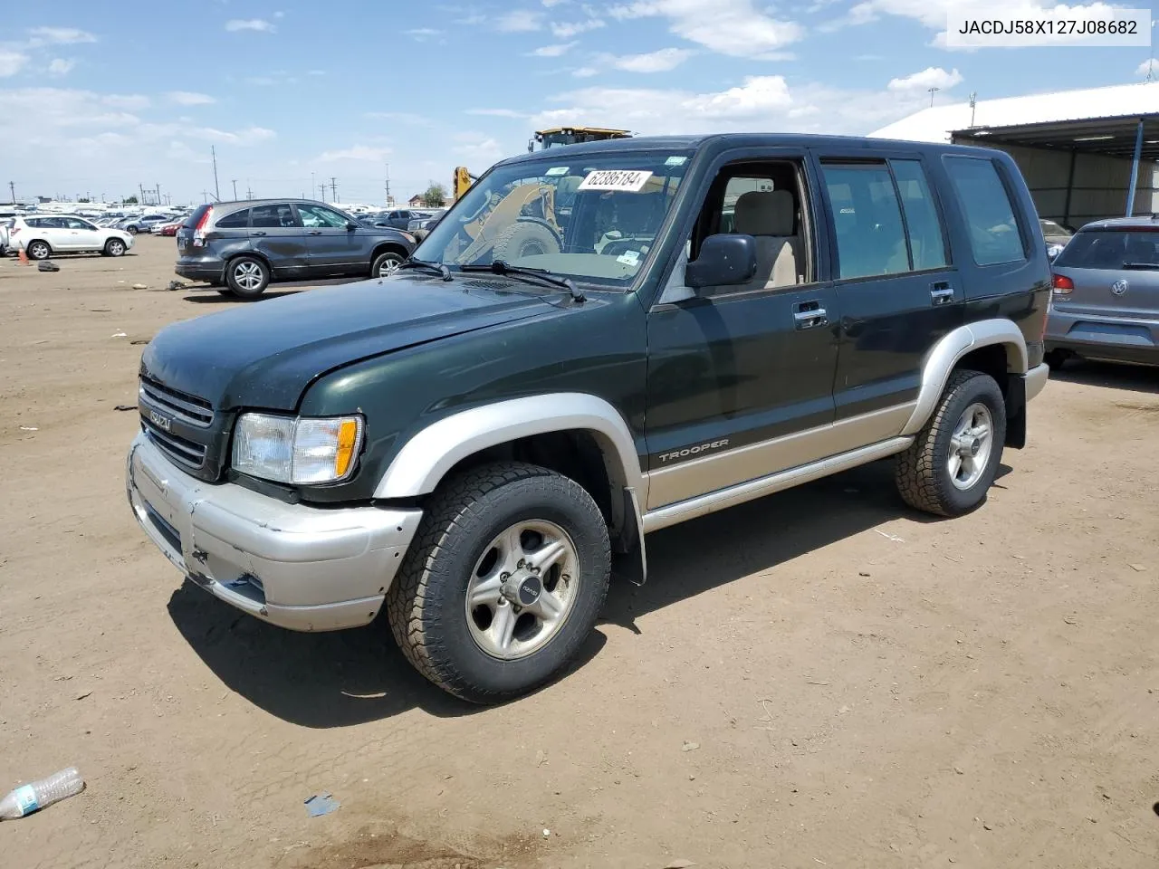 2002 Isuzu Trooper S VIN: JACDJ58X127J08682 Lot: 62386184