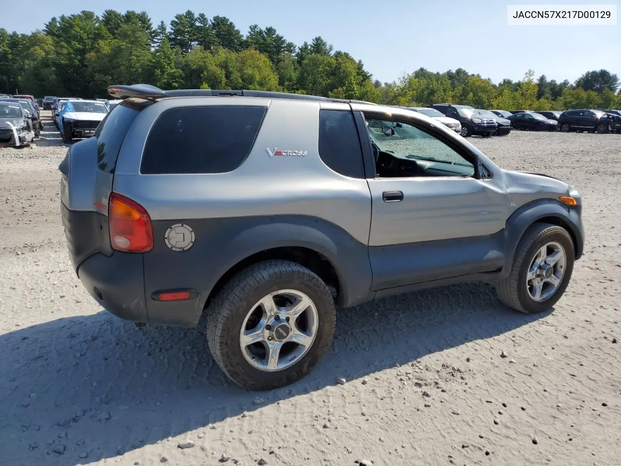 2001 Isuzu Vehicross VIN: JACCN57X217D00129 Lot: 70641924