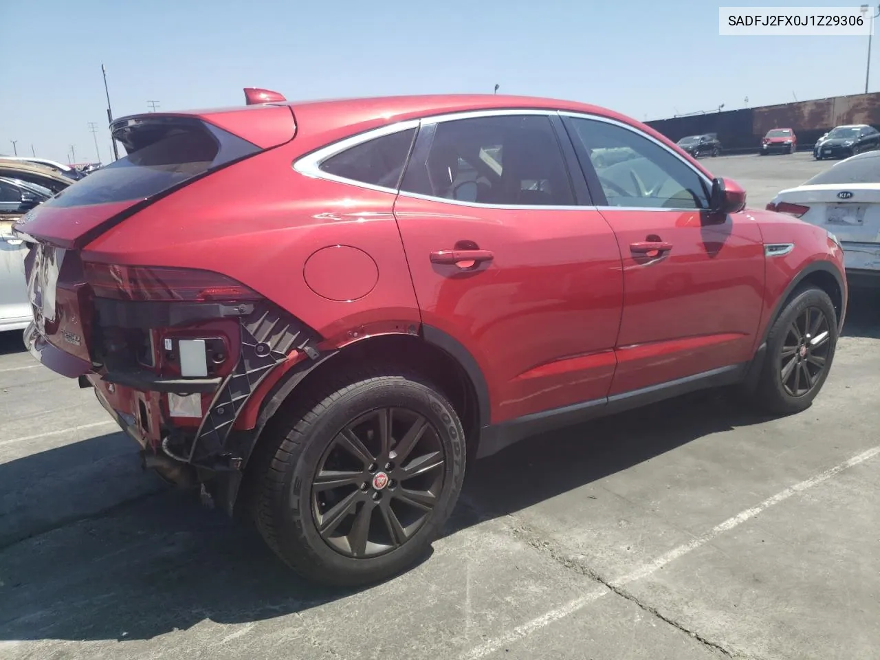 2018 Jaguar E-Pace S VIN: SADFJ2FX0J1Z29306 Lot: 68566014