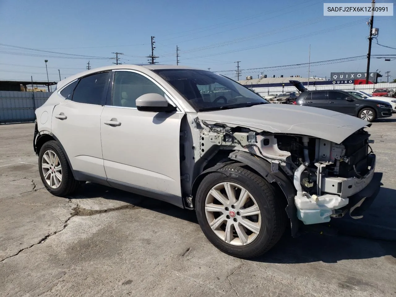 SADFJ2FX6K1Z40991 2019 Jaguar E-Pace S