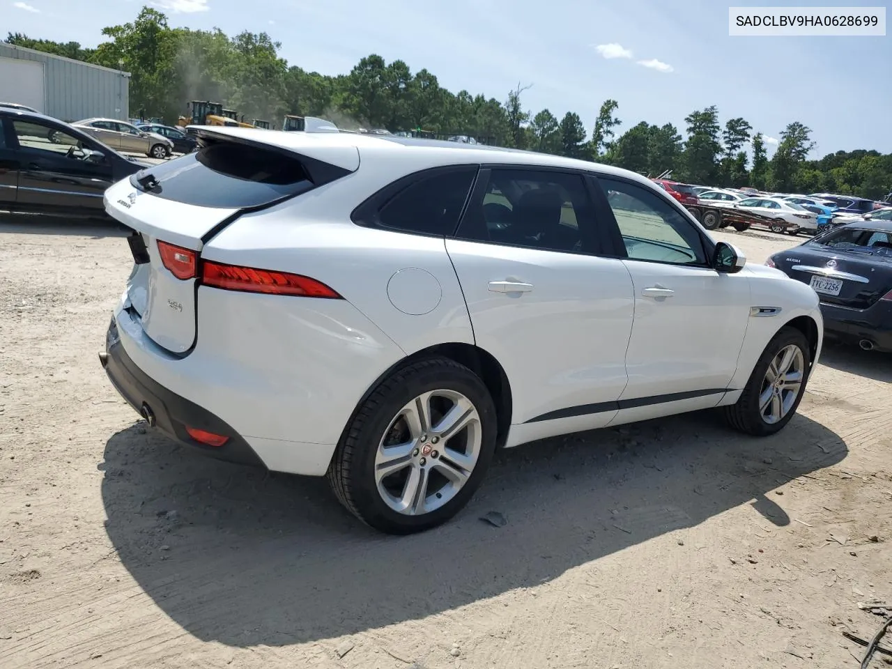 SADCLBV9HA0628699 2017 Jaguar F-Pace