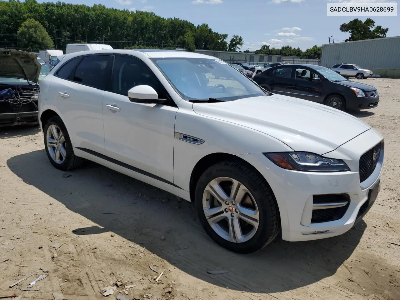 2017 Jaguar F-Pace VIN: SADCLBV9HA0628699 Lot: 68072974