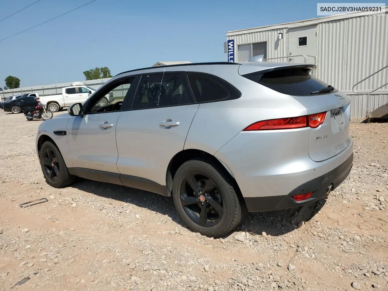 SADCJ2BV3HA059231 2017 Jaguar F-Pace Premium