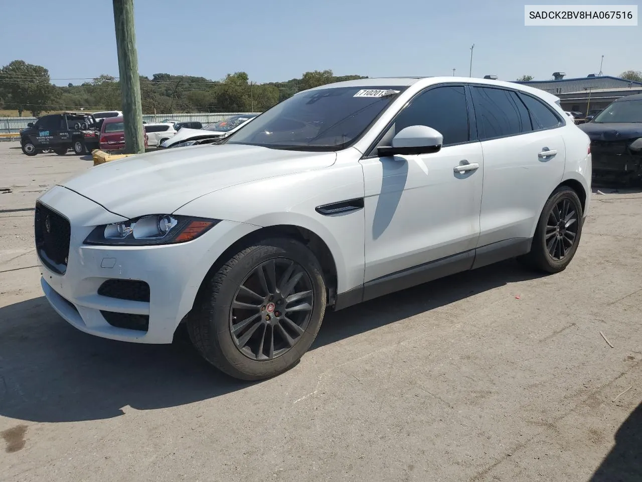 2017 Jaguar F-Pace Prestige VIN: SADCK2BV8HA067516 Lot: 71020134