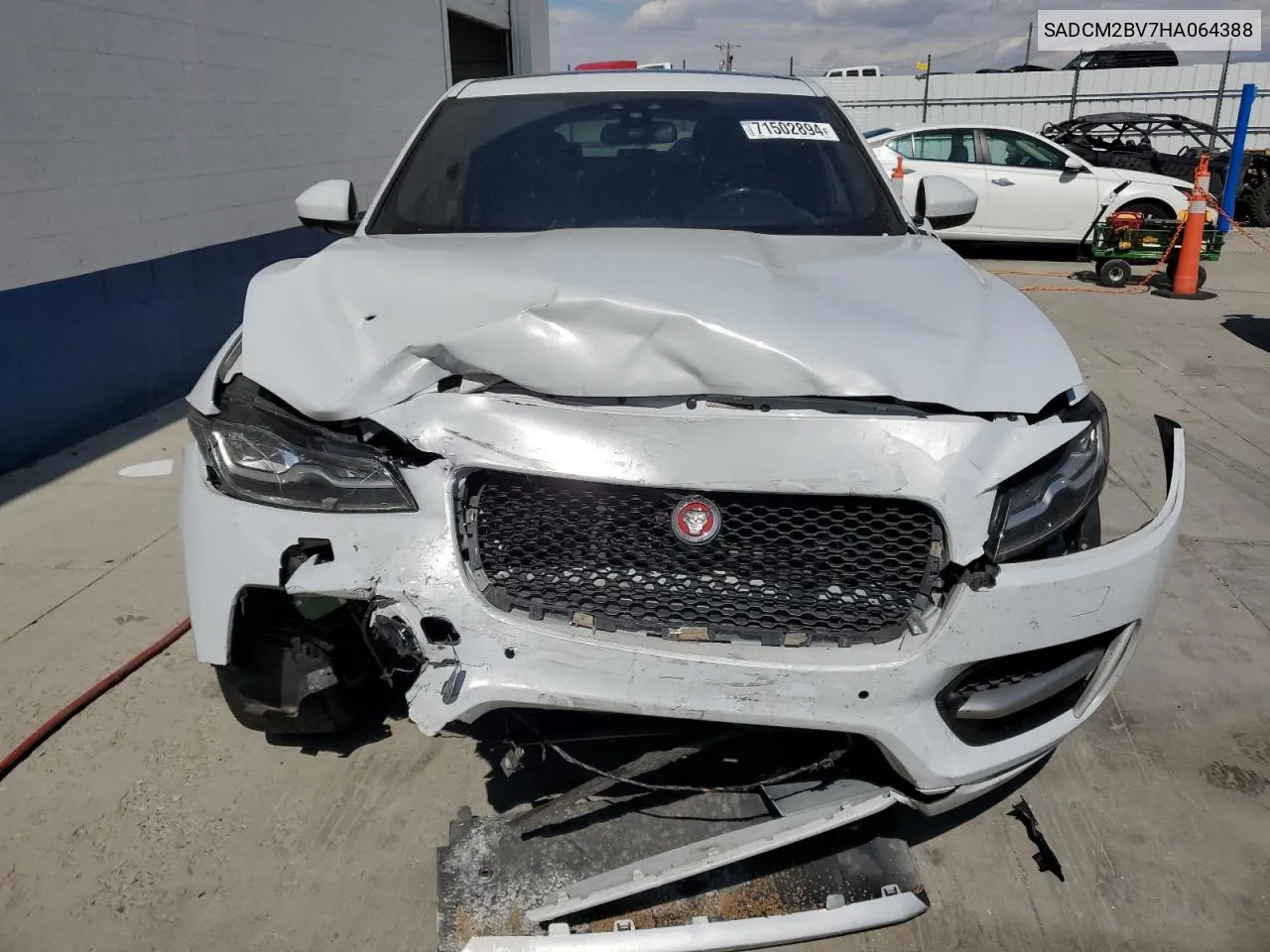 2017 Jaguar F-Pace S VIN: SADCM2BV7HA064388 Lot: 71502894