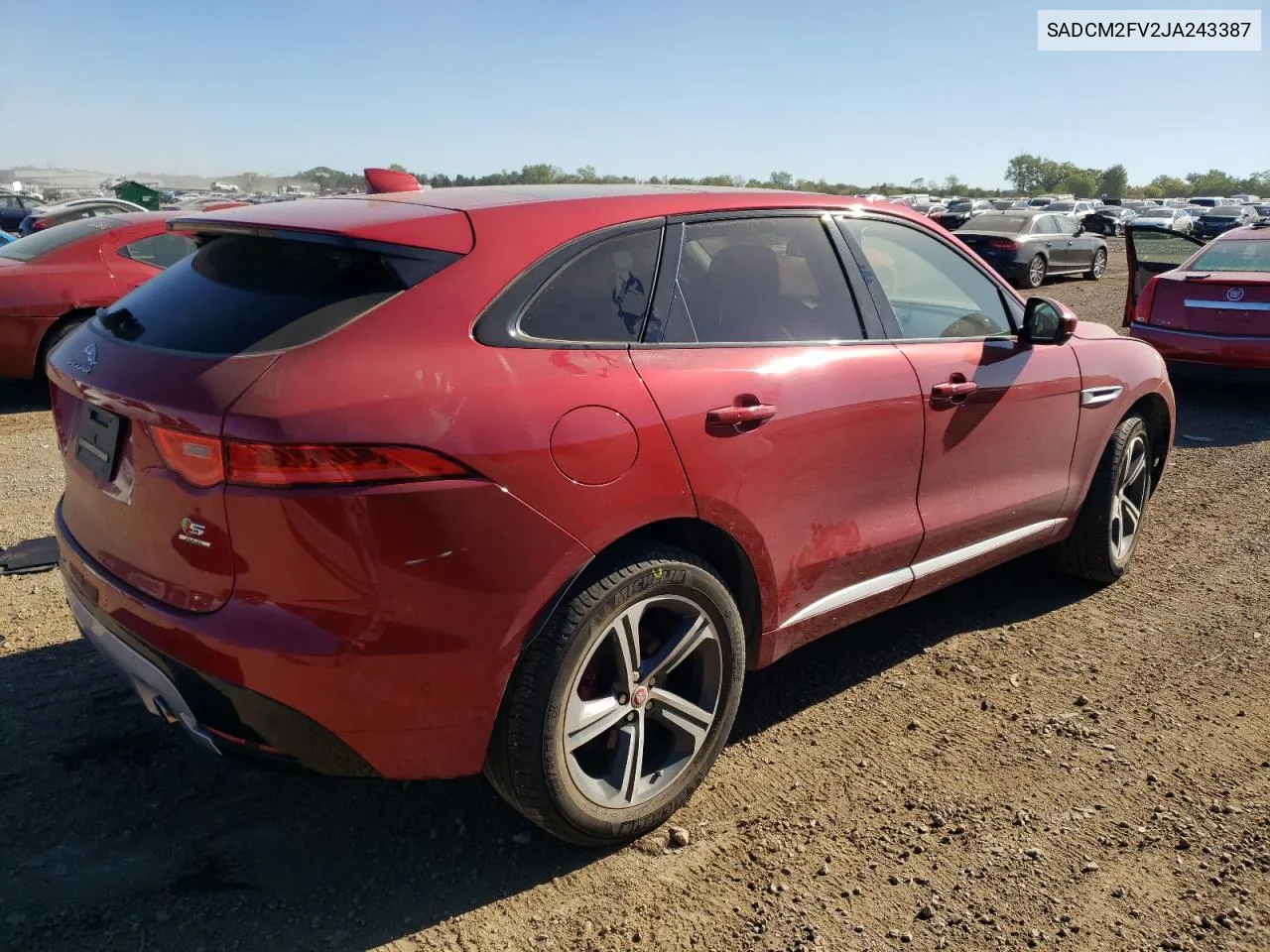 SADCM2FV2JA243387 2018 Jaguar F-Pace S