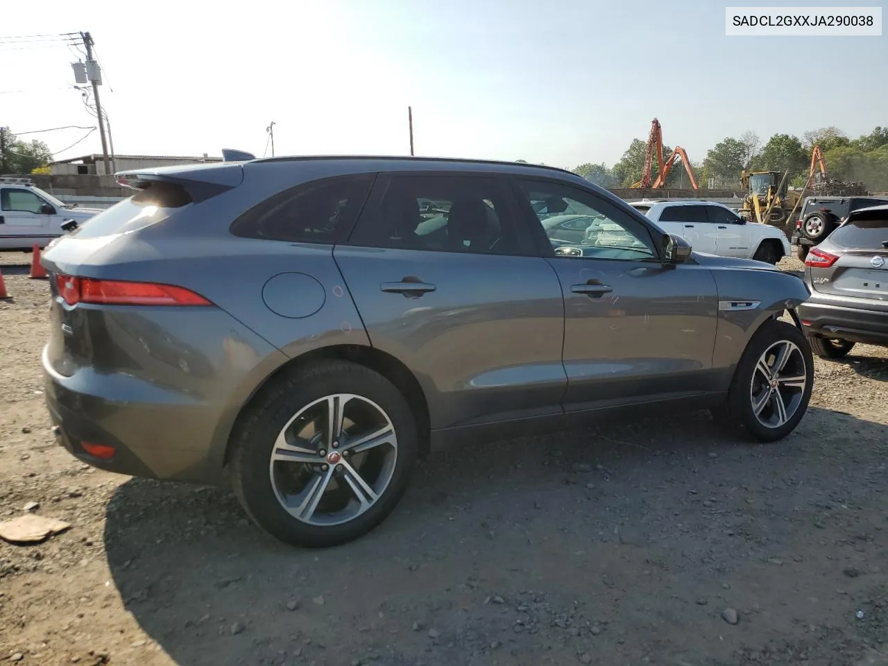 SADCL2GXXJA290038 2018 Jaguar F-Pace R - Sport